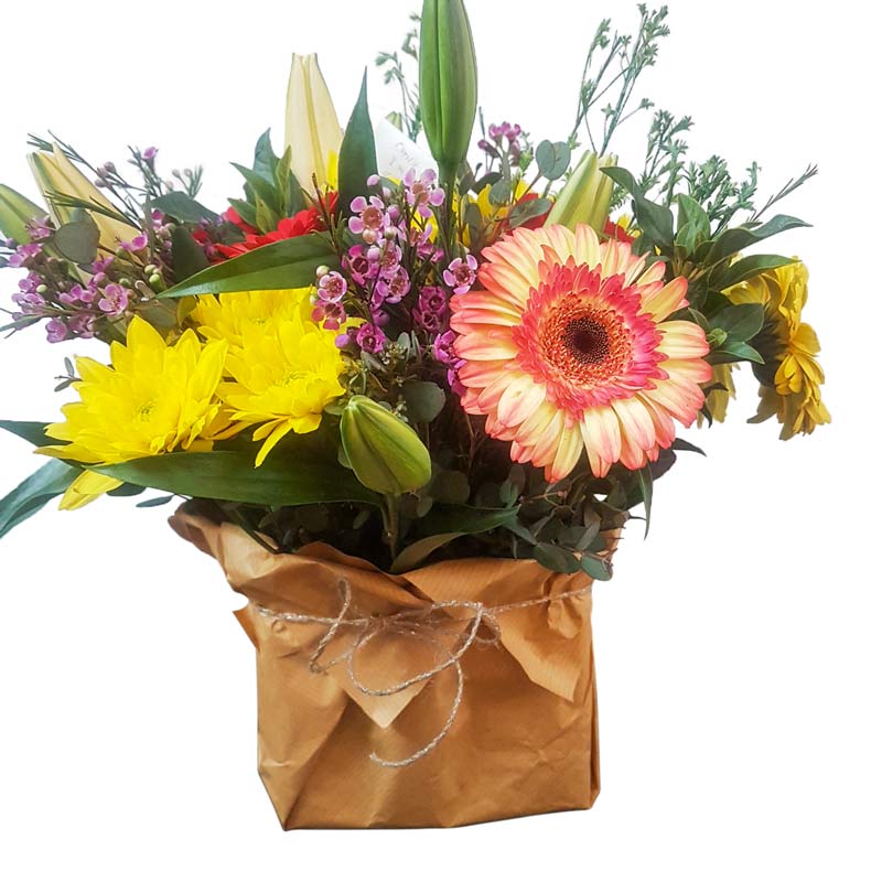 Kraft paper wrapped box arrangements BX2